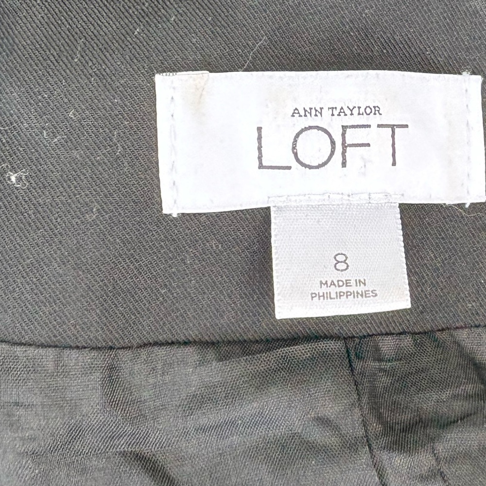Loft - Black Blazer - Size 8 - Picture 5 of 9